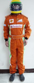2012 Replica F1 Ferrari Alonso Massa Kart Racing Karting Suit