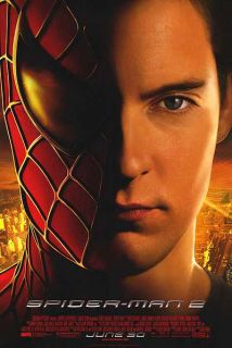 Spiderman 2 Movie Poster 2 Sided Original Final 27x40