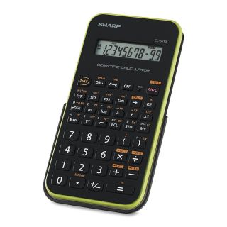  Calculator EL501XBGR 10 Digit with 131 Functions for Algebra