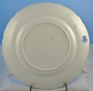 Allertons China Willow Old Mark 1915 Dinner Luncheon Plate England 