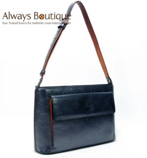   Louis Vuitton Mat Leather Allston Bag Discontinued $1 100