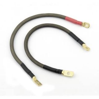 accel motorcycle 4 gauge gold battery cable set 151408