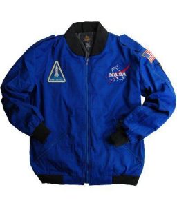 Alpha Industries NASA Astronaut Flight Jacket Blue