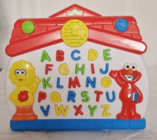 Sesame Street Alphabet Learning Toy by Tyco Toys 9 1 2 in High 10 in 