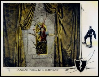 Robin Hood 1922 Original Movie Poster Half Sheet RARE