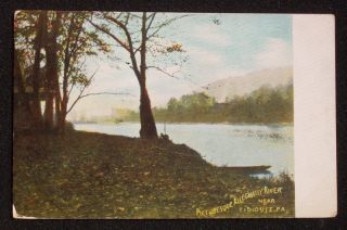 1900s Picturesque Alleghany River Tidioute PA Warren Co