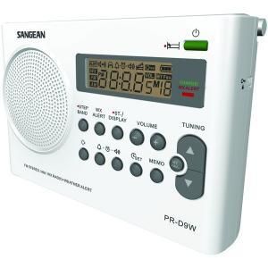 Sangean Portable Am FM NOAA Alert Radio PR D9W