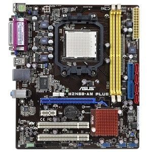    AM PLUS NVIDIA GeForce 7025 Socket AM2+ AM2 mATX Motherboard GIGABIT