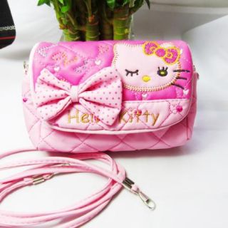   girls handbag bag pink bow children purse xmas party gift 92604l