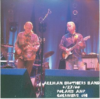 Allman Brothers Band   6 27 2000 (2 CD 2001) Gregg Derek Trucks Jimmy 