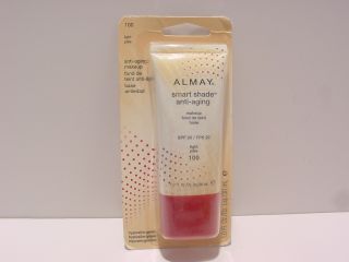 Almay Smart Shade Anti Aging Foundation Makeup Shade 100 Medium SPF20 