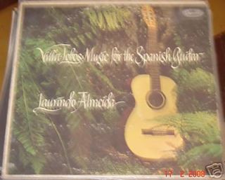 Laurindo Almeida Villa Lobos Music for The Spanish Gui