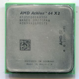 AMD Athlon 64 X2 5000 Socket AM2 CPU ADO5000IAA5DO 2 6 GHz 65W
