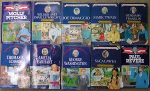   Childhood of Famous Americans History Childrens Books Biography