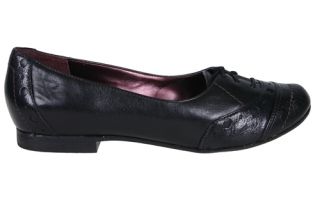 Indigo by Clarks Womens Shoes Amarone Black Leather 85980 Sz 6 M
