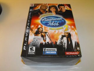 American Idol Encore 2 w Microphone PS3 Brand New 083717250951