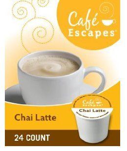 Features of CafÃ© Escapes Chai Latte, K Cup Portion Pack for Keurig 