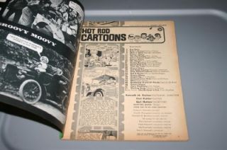 Hot Rod Cartoons May 1967 Magazine Hotrod Drag Racing