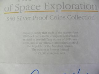   Coins .999 Fine Silver, 24 Oz. Total, Marshall Islands C247