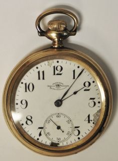 Ball American Waltham 19J Size 16 20yr Gold Filled Case Official RR 