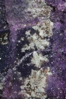 Amethyst Geode w Calcite N Agate Border Ideal GIFT2376