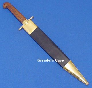 1849 Ames Rifleman Knife Civil War Replica Steel Blade