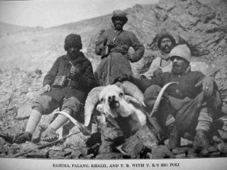 1926 Theodore Roosevelt Sheep Hunting Himalayas Russian Pamir Mtns 
