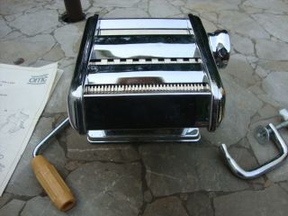 Ampia Brevettata Pasta Machine Made in Italy Model 110 Original Box 
