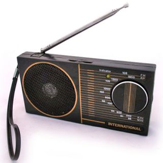   Model LP 28 Transistor Battery Operated Am FM Radio
