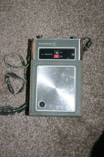 Westinghouse Nine Transistor Am FM Radio with Carrying Case