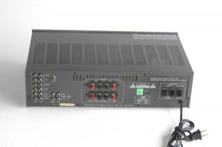   this jvc a k300 integrated stereo amplifier this unit is used in good