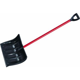  new never opened ames 18 poly combo snow pusher and shovel 1574600