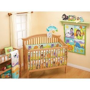 Fisher Price Precious Planet 4 Piece Crib Bedding Set New in Package 