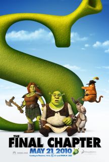 Shrek Forever After Movie Poster 2S Original Adv 27x40