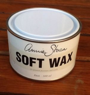ANNIE SLOAN SOFT WAX in DARK FULL SIZE 500 ML CAN FOR USE WITH CHALK 