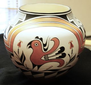 Acoma Pueblo Pottery by Alicia Kelsey Handcoiled