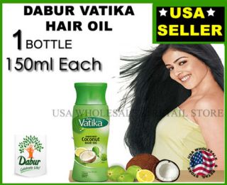 150ml Dabur Vatika Coconut Herbal Hair Oil Amla Henna