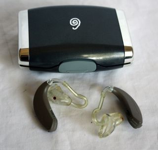   of UNITRON BTE Behind The Ear Power YUU P Hearing Aids Excellent Cond