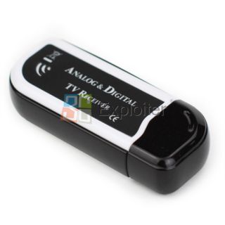   HDTV DVB T Digital TV Stick Tuner Receiver Recorder analog USB Dongle