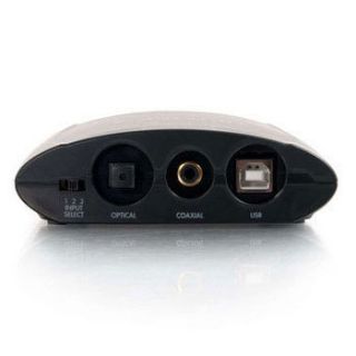 CablesToGo Digital to Analog Audio Converter DAC With USB Input