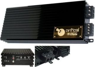 Critical Mass UL A2500V2 0 UL A2500 V2 0 Car Amplifier