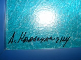 Anatole Krasnyansky Ocean Dreams Hand Signed Serigraph ea 21 75 