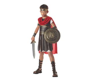 Hercules Gladiator Greek Roman Soldier Child Costume M