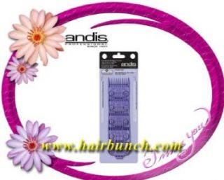 Andis 01410 5pcs Nano Silver Master Magnetic Comb Set