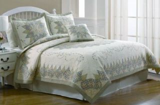 american traditions coraline cotton king quilt new