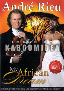 Andre Rieu My African Dream 2 DVD New SEALED 2DVDs