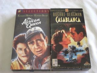 Lot 2 Bogart Casablanca Hepburn 1942 African Queen 1951