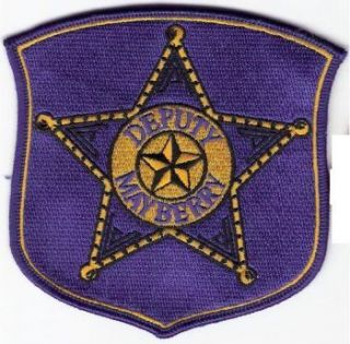 Andy Griffith Mayberry Deputy Patch MAY01