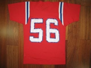 86 Authentic Patriots Andre Tippett Jersey Sand Knit S