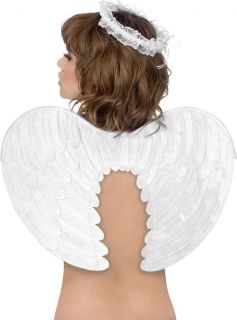 angel wings and halo white palamon description includes halo and wings 